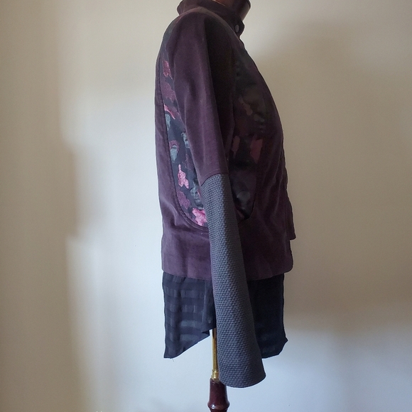 ANGELS  NEVER DIE sweater jacket. Size 1-seems bigger, see measurements - Picture 5 of 14